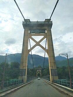 Kunlong suspension bridge