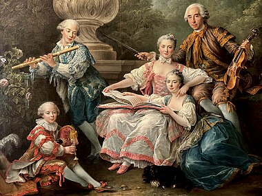 La famille de Sourches (1756), Palace of Versailles