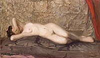 Nude, oil on canvas, 1908, National Museum, Kraków