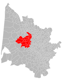Location within the Gironde department