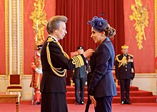Dasani and The Princess Royal, Princess Anne photographed at Buckingham Palace, London in June 2023