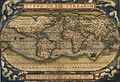 Ortelius World Map "Typvs Orbis Terrarvm" (1570)