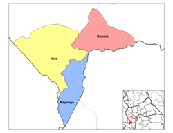 Sub-prefectures of Sangha-Mbaéré
