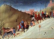Sassetta, The Journey of the Magi, c. 1432–1436