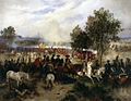 Battle of Krefeld by Emil Hünten