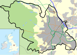 St Peter, Greenhill is located in Sheffield