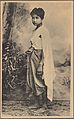 Siamese girl wearing pha biang, 1921
