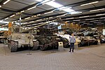 Verschiedene Panzer im Museum (2016)