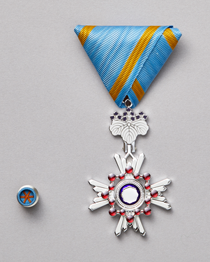 The Order of the Sacred Treasure, Silver Rays (6th class)