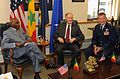 President Wade of Senegal meets with the Vermont Governor and TAG