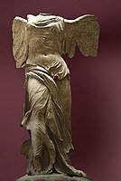Unknown artist: Nike of Samothrace, c. 220–190 BC. Louvre