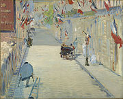 The Rue Mosnier with Flags, 1878, J. Paul Getty Museum, Los Angeles