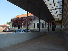 The town hall in Aubry-du-Hainaut