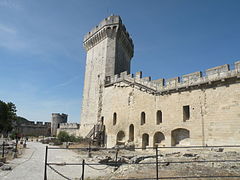 Triangular keep of the Chateau of Beaucaire