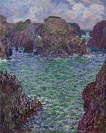 Claude Monet, Port-Goulphar, Belle-Île, 1887