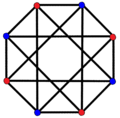 2{4}4, , with 8 vertices, and 16 edges