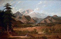 George Caleb Bingham (1811–1879), View of Pike's Peak, 1872