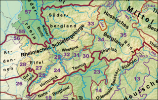 Westhessisches Berg- und Senkenland (Rheinisches Schiefergebirge)