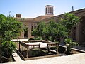 The courtyard of the Lari House in Yazd.