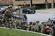 Georgia National Guard in Atlanta, June 1