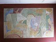 A wall painting made in Zürich in 1916