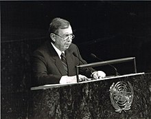 Israel Eliashiv at UN