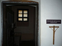 The cell in which Iuliu Maniu died