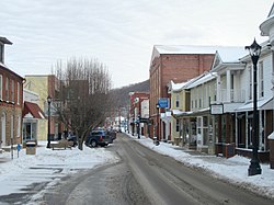 Downtown Keyser in January 2014
