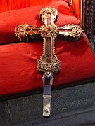 One of the largest purported fragments of the True Cross is at Santo Toribio de Liébana in Spain (photo by F. J. Díez Martín)