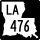 Louisiana Highway 476 marker