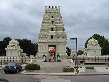 Malibu Hindu Temple near Malibu, California