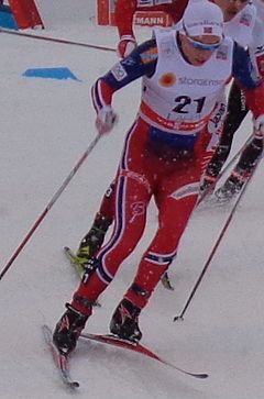 Mathias Rundgreen beim Weltcuprennen in Lahti 2016