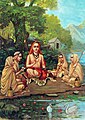 Image 27Adi Shankara (8th century CE) the main exponent of Advaita Vedānta (from Eastern philosophy)