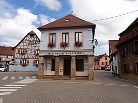The town hall in Romanswiller