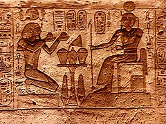 Opferdarbringung für Amun-Re