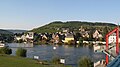 View of Traben from the bridge to Trarbach