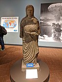 Statue der Agnes von Rom aus der Urakami-Kathedrale in Nagasaki
