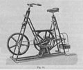 Von Voigt und Zuntz in Berlin um 1900 entwickeltes Fahrradergometer