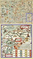 1539 Carta marina Olaus Magnus