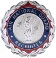 Air National Guard Recruiter Badges