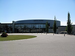 Die Arena Nord im Juli 2014