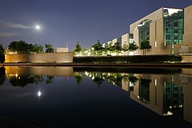 The Federal Chancellery (Berlin) on the Spree