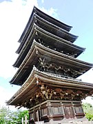 Five roofs of Toji-ji, Kyoto