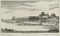 View of the Louvre before 1661, by Gabriel Perelle