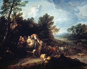 Thomas Gainsborough, The Harvest Wagon, 1784–85