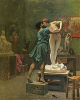 Pygmalion and Galatea, c. 1890