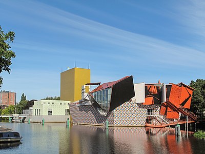 The Groninger Museum, Netherlands, by Alessandro Mendini et al., (completed 1994)