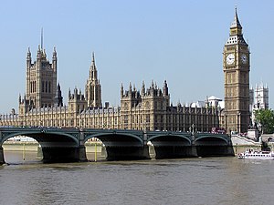 Palace of Westminster, London, von Charles Barry, ab 1840