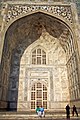 Taj mahal Quran verses in Persian calligraphy style