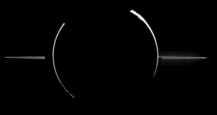 The ring system as imaged by Galileo